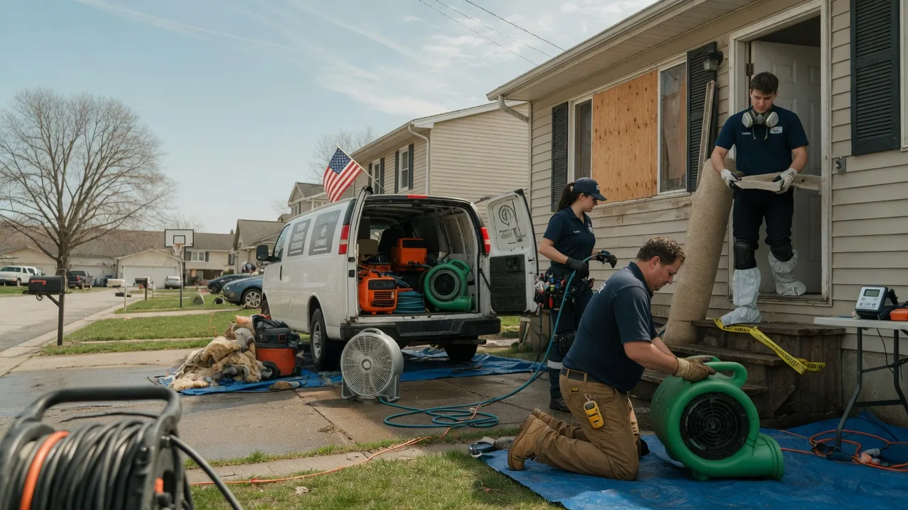 Water Damage Restoration in Ferris, IL near me